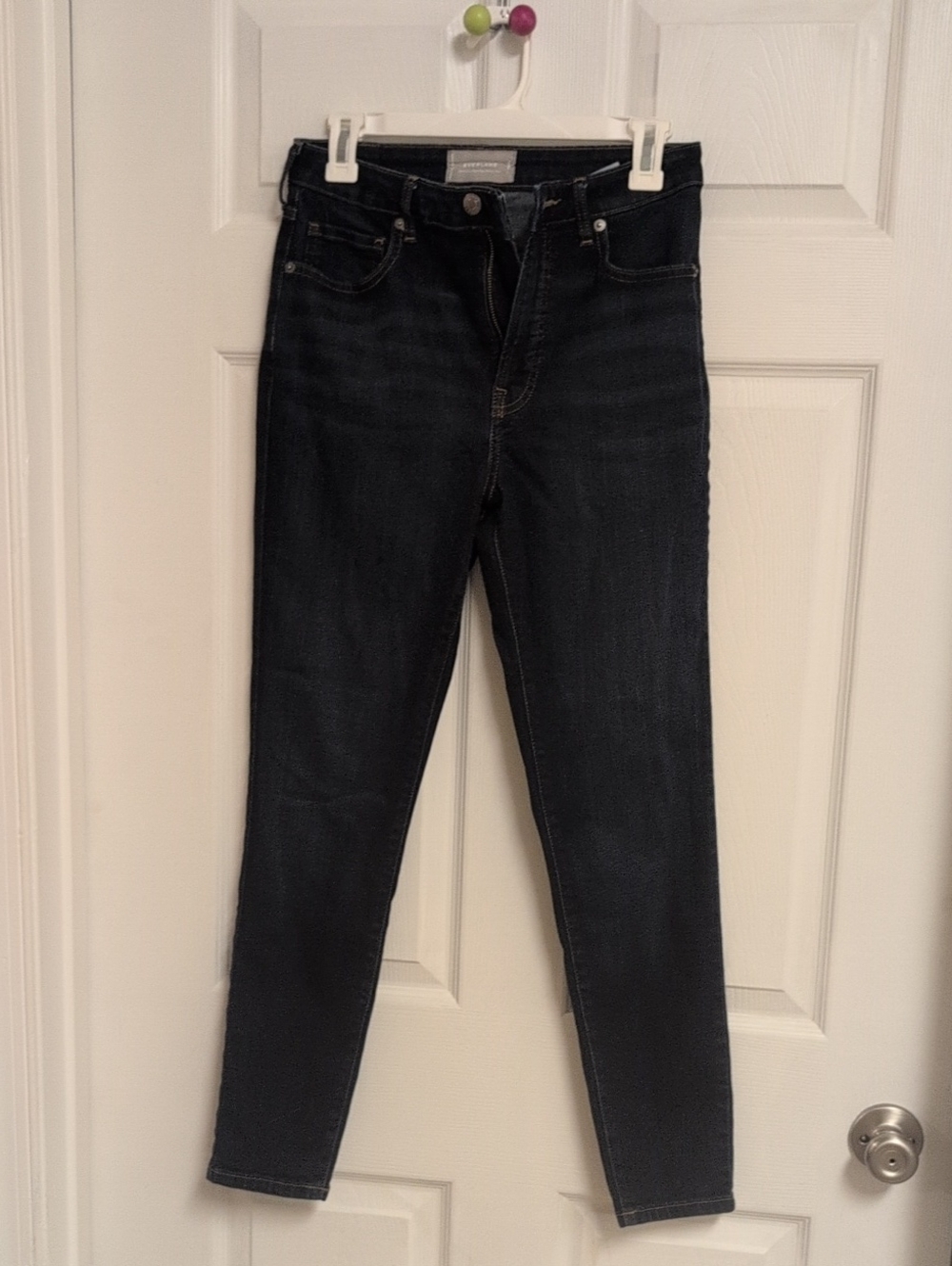 Everlane The Curvy High-Rise Dark Blue Women’s Skinny Jeans